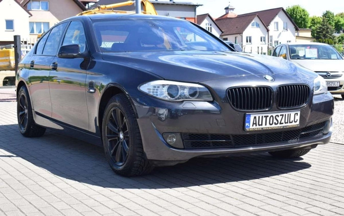 BMW Seria 5 cena 58900 przebieg: 164239, rok produkcji 2012 z Ciechanowiec małe 742